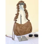 Adjustable Belt Ladies Handbag - Coffee (99152) - Image 2