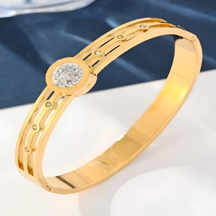 Stainless Steel Bangel (BA-008)