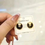 Stainless Steel Earrings (E-003) - Image 2