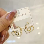 Stainless Steel Earrings (E-005) - Image 2