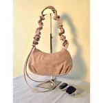 Adjustable Belt Ladies Handbag - Pink (99152)