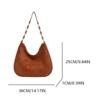 Velvet HandBag - Maroon (2772) - Image 3