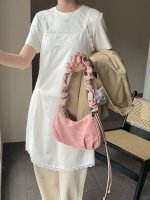 Adjustable Belt Ladies Handbag - Pink (99152) - Image 2