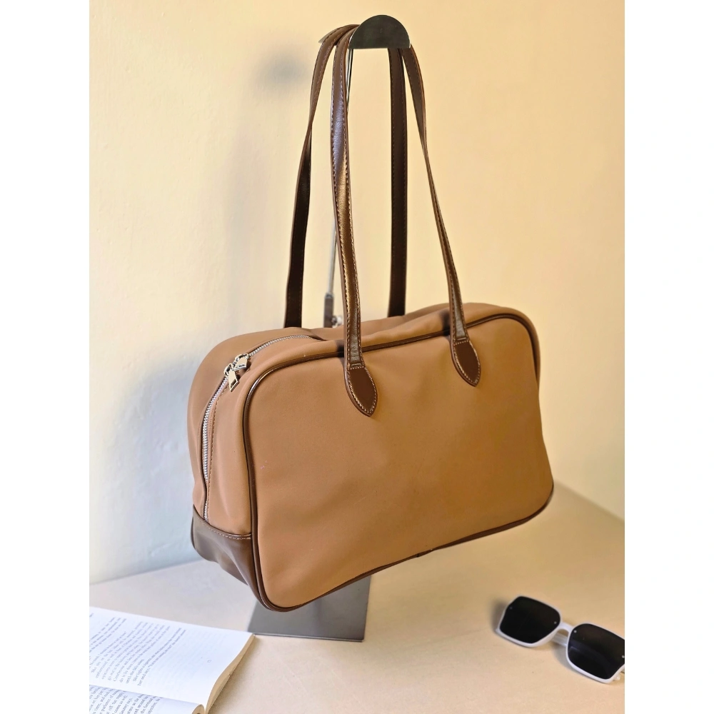 1 Retro Large Capacity Shoulder Bags - Brown (6131) - Image 1