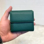 Magnetic Wallet With Coin Storage - Green (W055) - Image 4