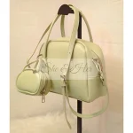 Crossbody Bag With Mini Pouch - Green (99157) - Image 2