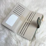 Floral Long Wallet (W054) - Image 4