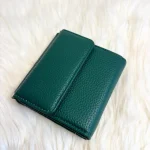 Magnetic Wallet With Coin Storage - Green (W055)
