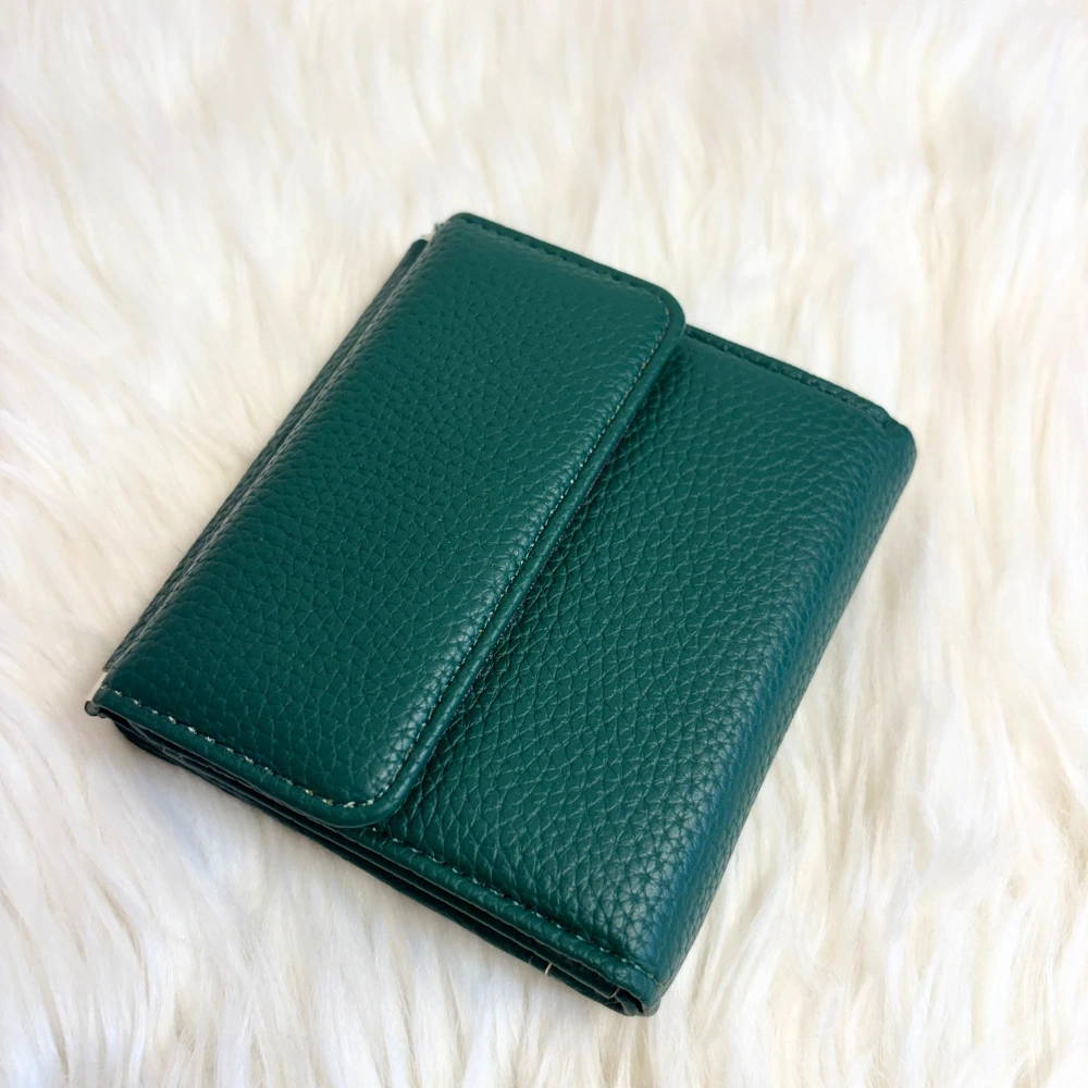 3 Magnetic Wallet With Coin Storage - Green (W055) - Image 1