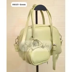 Crossbody Bag With Mini Pouch - Green (99157) - Image 3