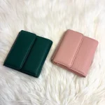 Magnetic Wallet With Coin Storage - Pink (W055) - Image 2