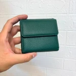 Magnetic Wallet With Coin Storage - Green (W055) - Image 2