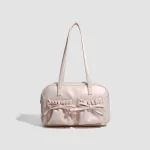 Big Size Pookie Shoulder Bags - Pink (B-022) - Image 3