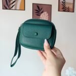 Vintage Oval Large Capacity Wallets Green (W030)