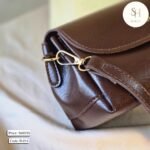 Vintage Dual Belt Crossbody Soft Leather Bag! (B-014) - Image 5