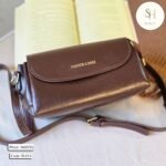Vintage Dual Belt Crossbody Soft Leather Bag! (B-014) - Image 7